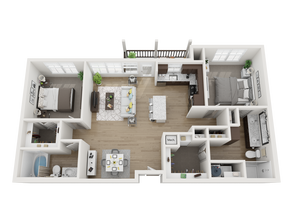 The Venice | B1 2203 floor plan